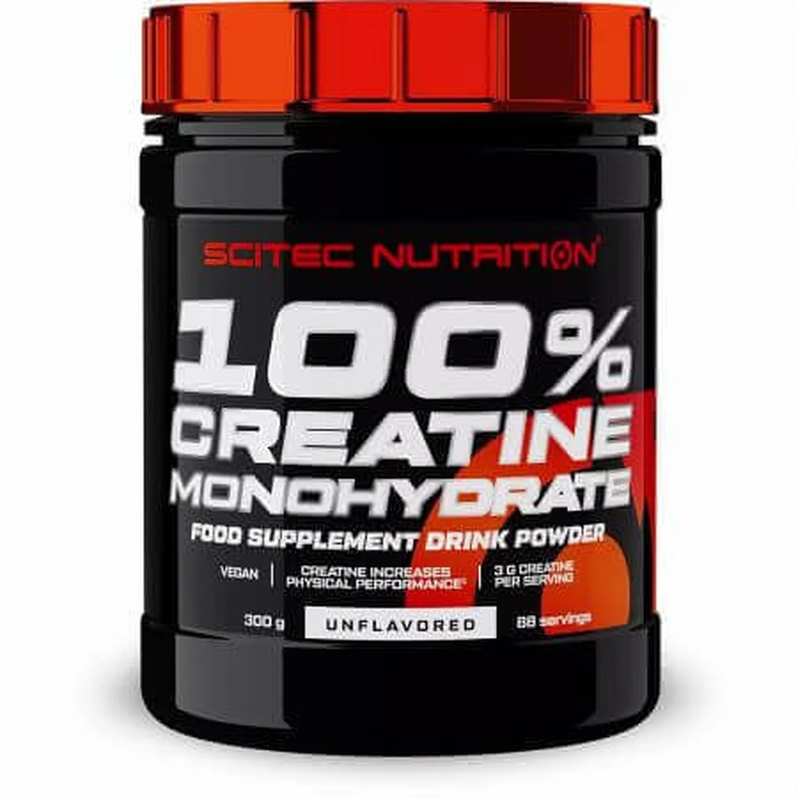 Креатин моногидрат без вкуса, 300 г, Scitec Nutrition: цены и характеристики