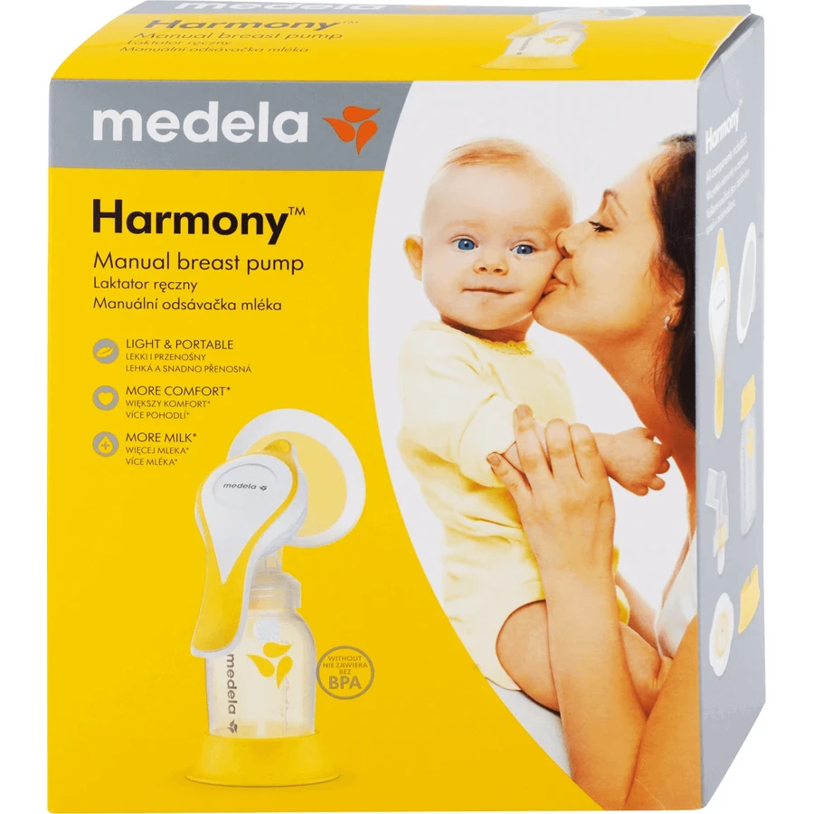 Ручной 2-фазный молокоотсос Medela Harmony: цены и характеристики