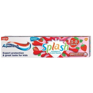 Зубна паста 3-8 років Splash Aquafresh, 50 мл, Гск