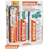 Elmex JUNIOR SYSTEM Зубная щетка + зубная паста 75 мл + ополаскиватель для рта 400 мл