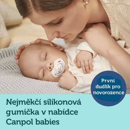 Canpol babies Набор симметричных силиконовых пустышек ROYAL BABY для рук 6-18м 2 шт.: цены и характеристики