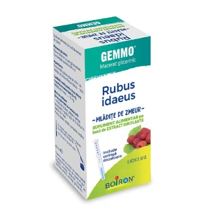 Экстракт малиновых ноготков Rubus Idaeus Gemmo, 60 мл, Boiron