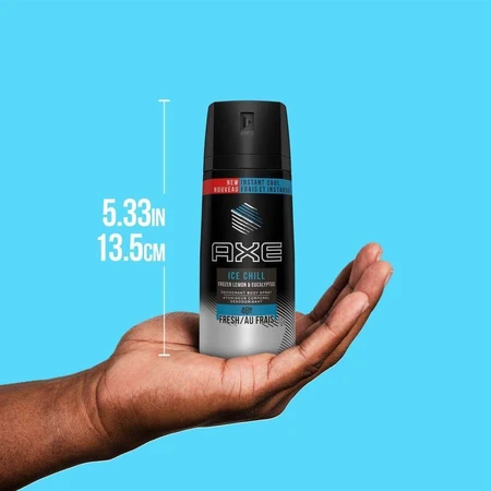 Axe дезодорант-спрей для мужчин Ice Chill Frozen Mint & Lemon 150 мл: цены и характеристики