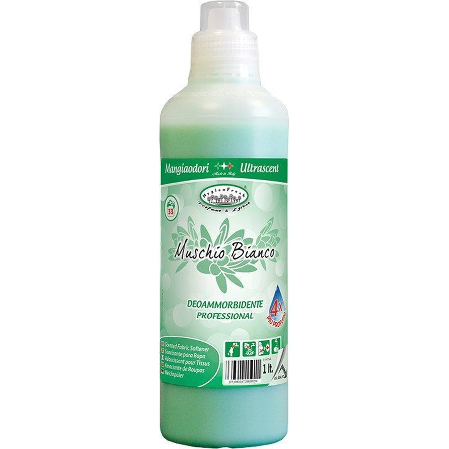 Концентрований засіб для пом'якшення білизни HygienFresh Muschio Bianco 1 л: ціни та характеристики