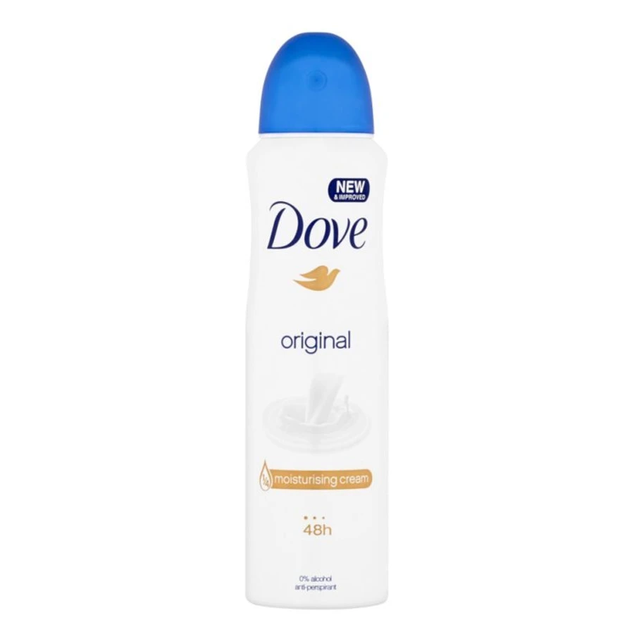 Дезодорант-антиперспірант Dove Original, спрей-антиперспірант, 150 мл: ціни та характеристики