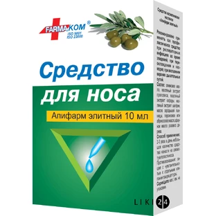 Апифарм элитный кап. в нос 10 мл