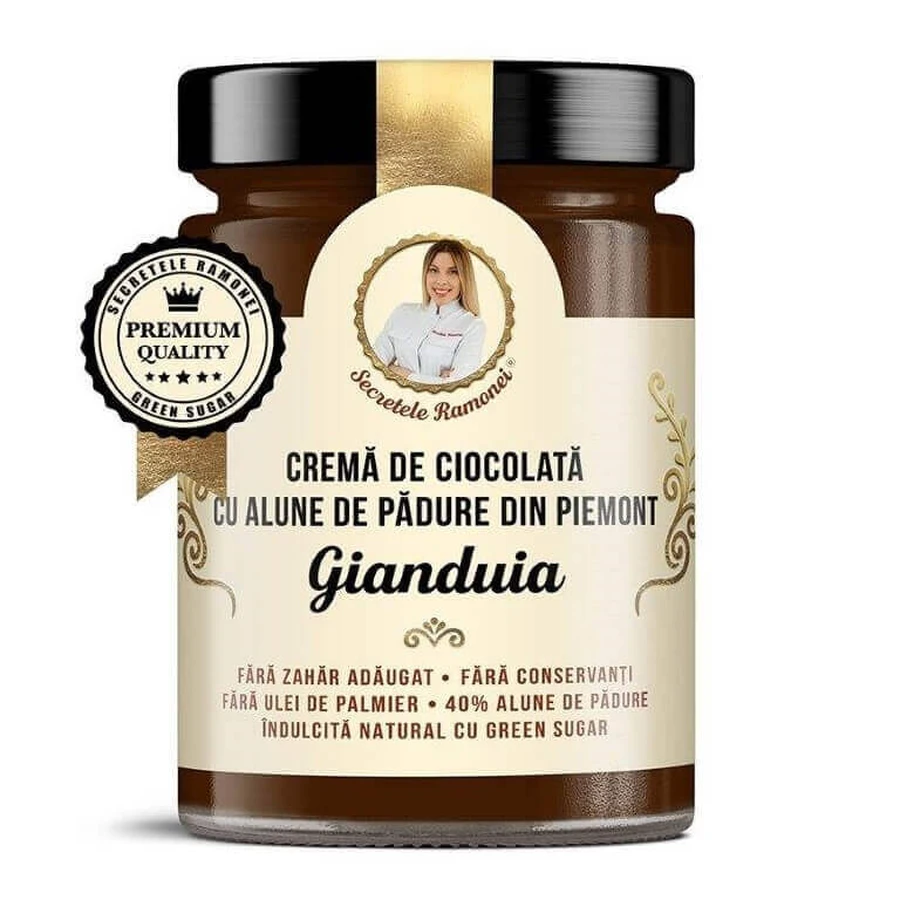 Шоколадный крем с пьемонтским фундуком, Gianduia, Biancella, Секреты Рамоны, 350 г, Remedia: цены и характеристики