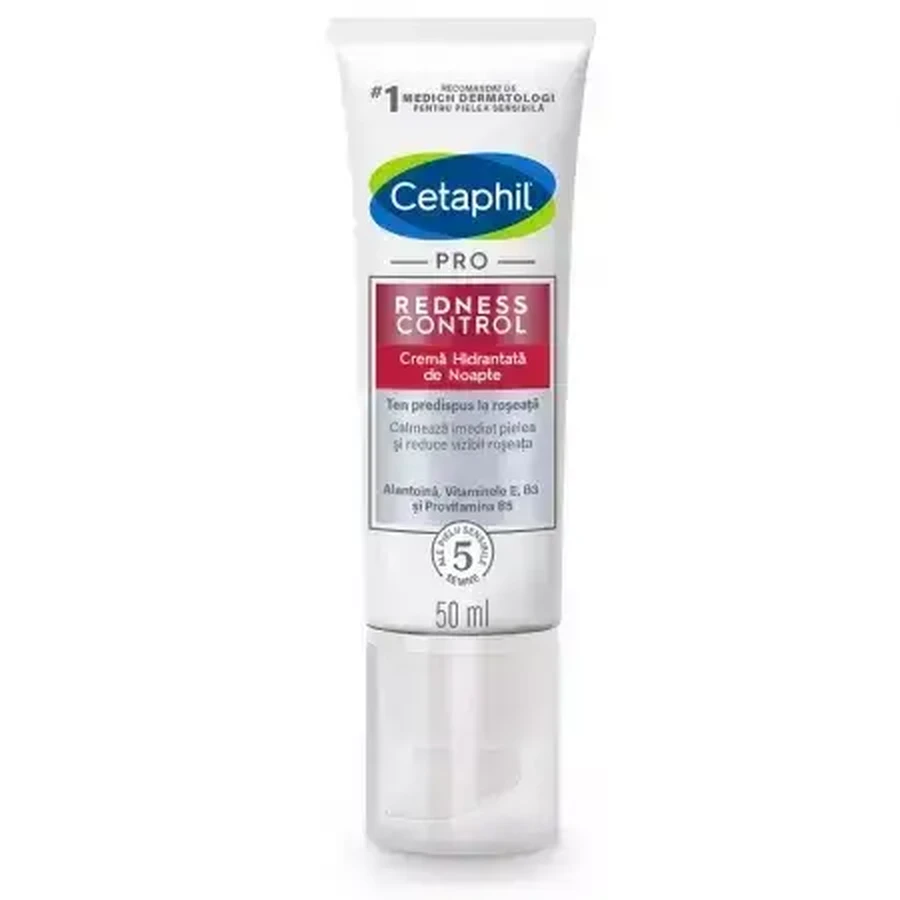 Cetaphil PRO Redness Control Night Moisturising Cream, 50 мл, Galderma: цены и характеристики