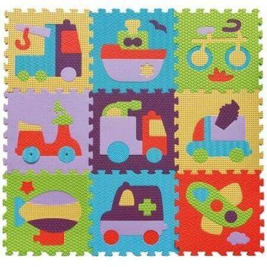 Килимки-пазли для транспортування, 92x92 см, BabyGreat: ціни та характеристики