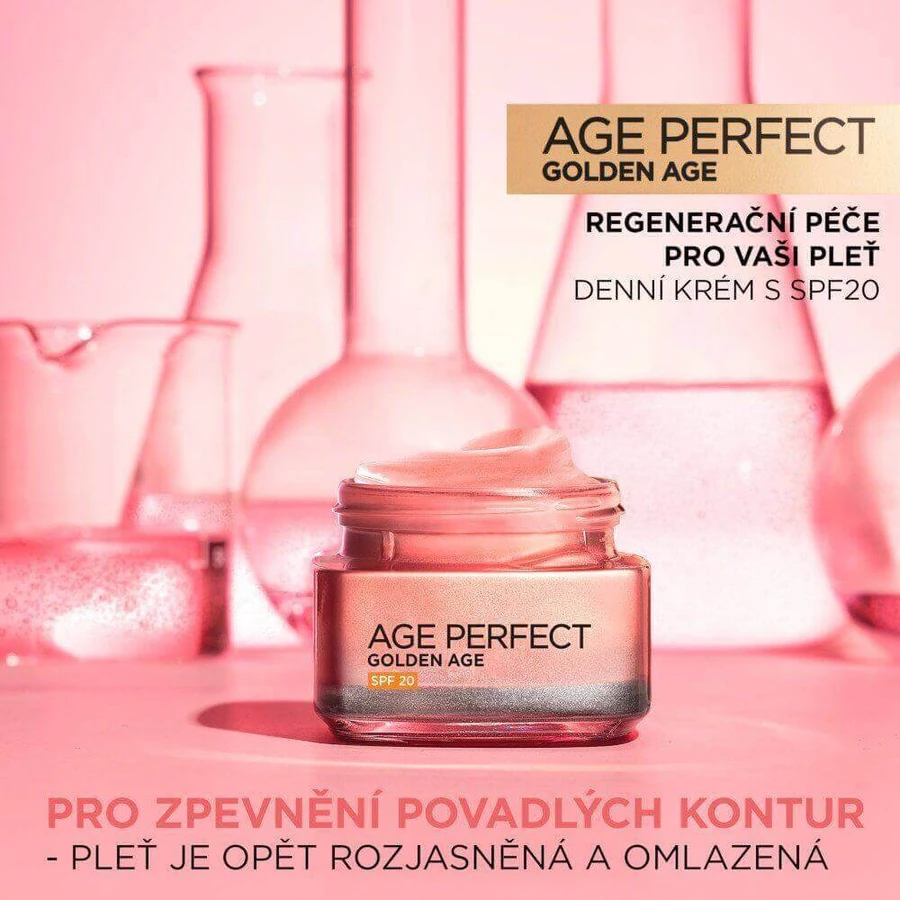 L'Oréal Paris Golged Age Rosy Re-Fortifying Day Cream 50 мл: цены и характеристики