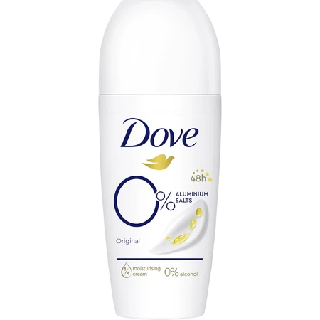 Dove Original 0% ALU deo рол-он 50 мл: ціни та характеристики