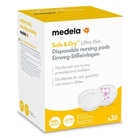Medela, одноразові прокладки для грудей, супертонкі, Safe & Dry, 30 шт.: ціни та характеристики
