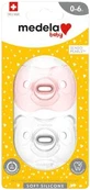 Medela Baby Soft All-Silicone Soother Girl 0-6m 2 шт.