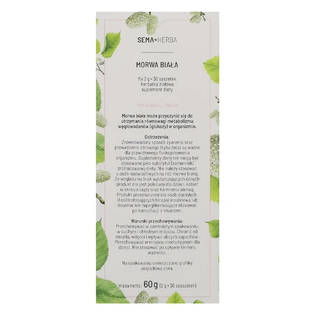 SEMA Herba Mulberry Fix, 2 г x 30 пакетиков: цены и характеристики
