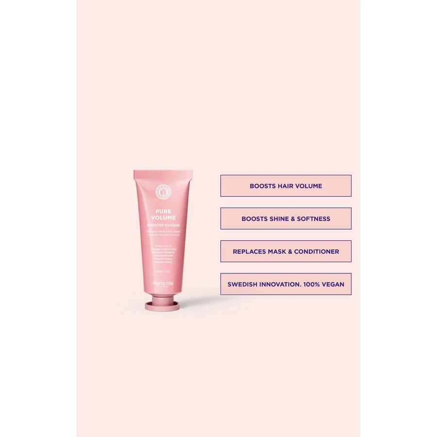 Maria Nila Pure Volume Booster Masque для тонких волос 50 мл: цены и характеристики