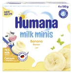 Humana Milk Minis Йогуртовый десерт со вкусом банана, после 6 месяцев, 4 x 100 г.: цены и характеристики
