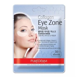 Колагенова маска для повік, 30 штук, Purederm
