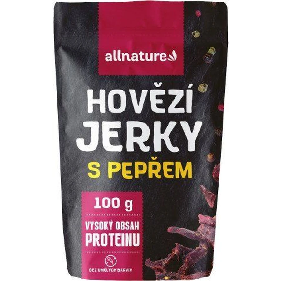 Allnature BEEF Перец вяленый 100 г: цены и характеристики