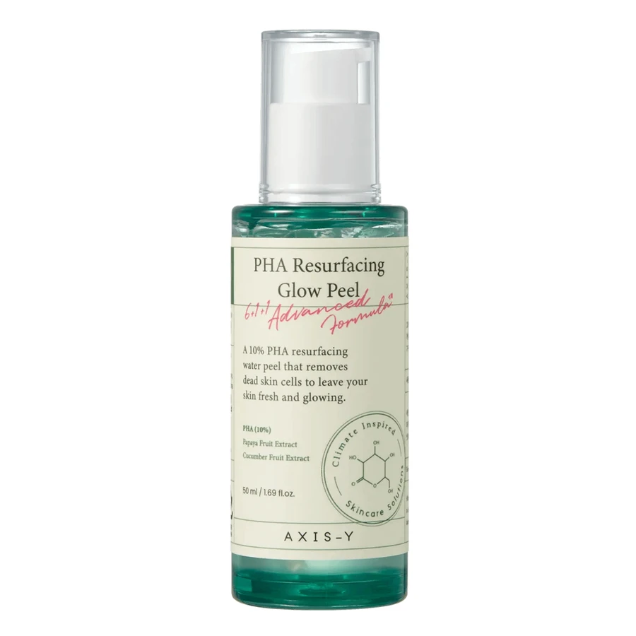 Axis-y PHA Resurfacing Glow Peel, освещающий скраб для лица, 50 мл: цены и характеристики
