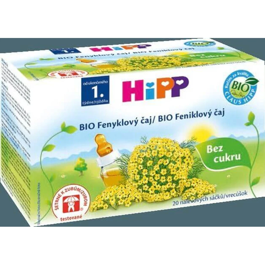 HiPP BIO Фенхель i 20×1,5 г, фенхель i: цены и характеристики