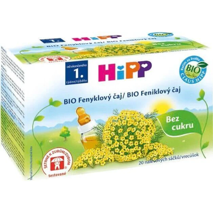 HiPP BIO Фенхель i 20×1,5 г, фенхель i: цены и характеристики