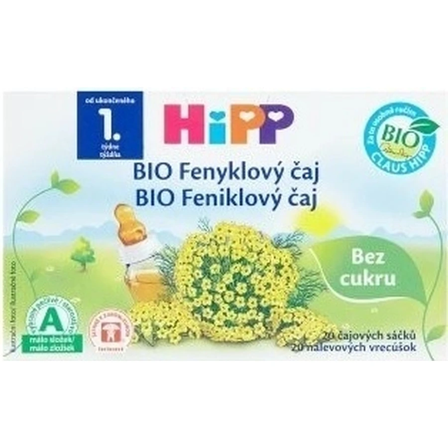 HiPP BIO Фенхель i 20×1,5 г, фенхель i: цены и характеристики