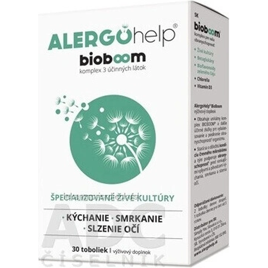 AlergoHelp BioBoom 1×30 шт, пищевая добавка: цены и характеристики