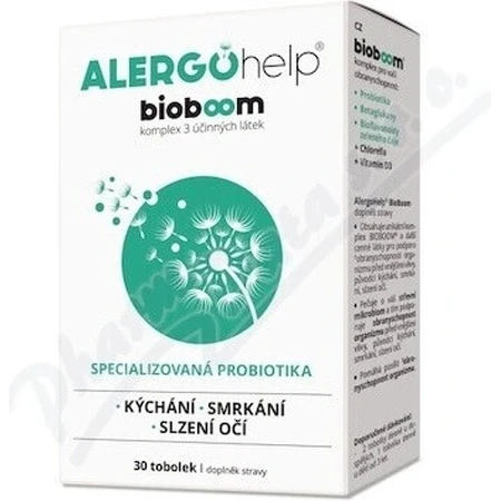 AlergoHelp BioBoom 1×30 шт, пищевая добавка: цены и характеристики