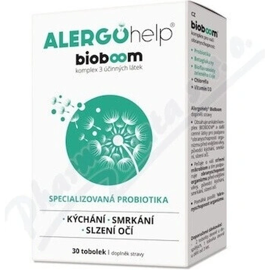 AlergoHelp BioBoom 1×30 шт, пищевая добавка: цены и характеристики