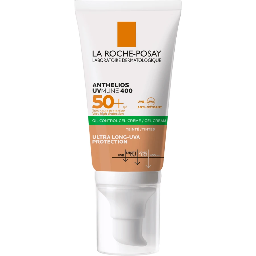 La Roche-Posay Anthelios XL SPF 50+ тонуючий матуючий гель-крем 50 мл: ціни та характеристики