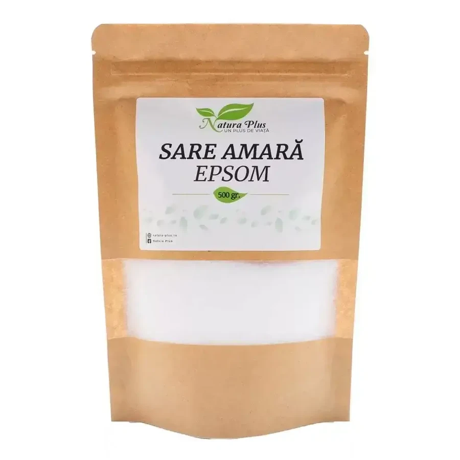 Горькая соль Эпсома, 500 г, Natura Plus: цены и характеристики