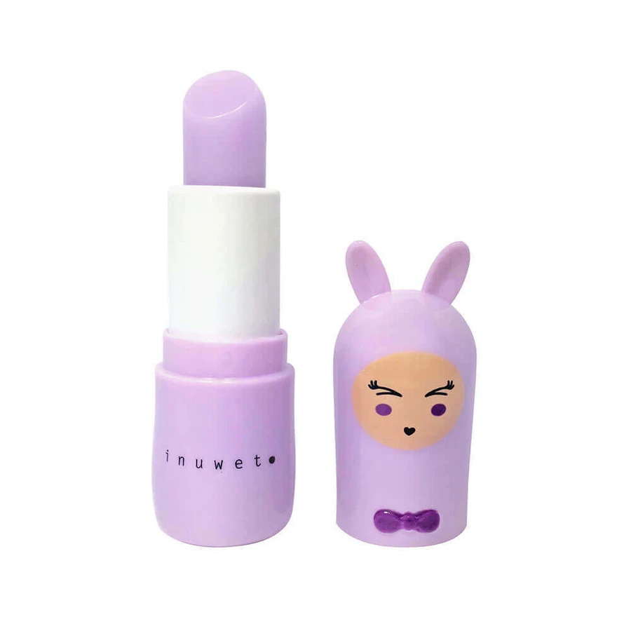Детский бальзам для губ, сиреневый, со вкусом зефира, Bunny Delice, Inuwet, 3,5 гр.: цены и характеристики