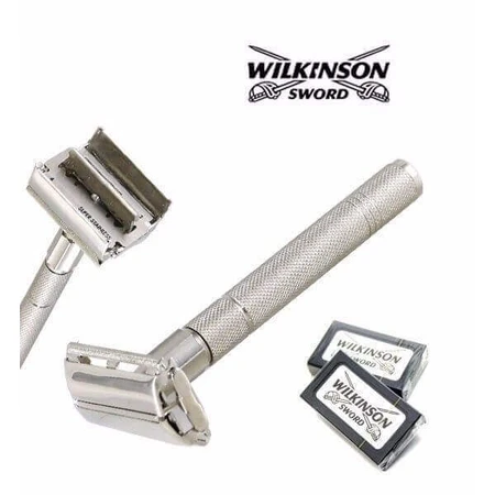 Вінтажна металева бритва для мулів Wilkinson Sword Double Edge: ціни та характеристики
