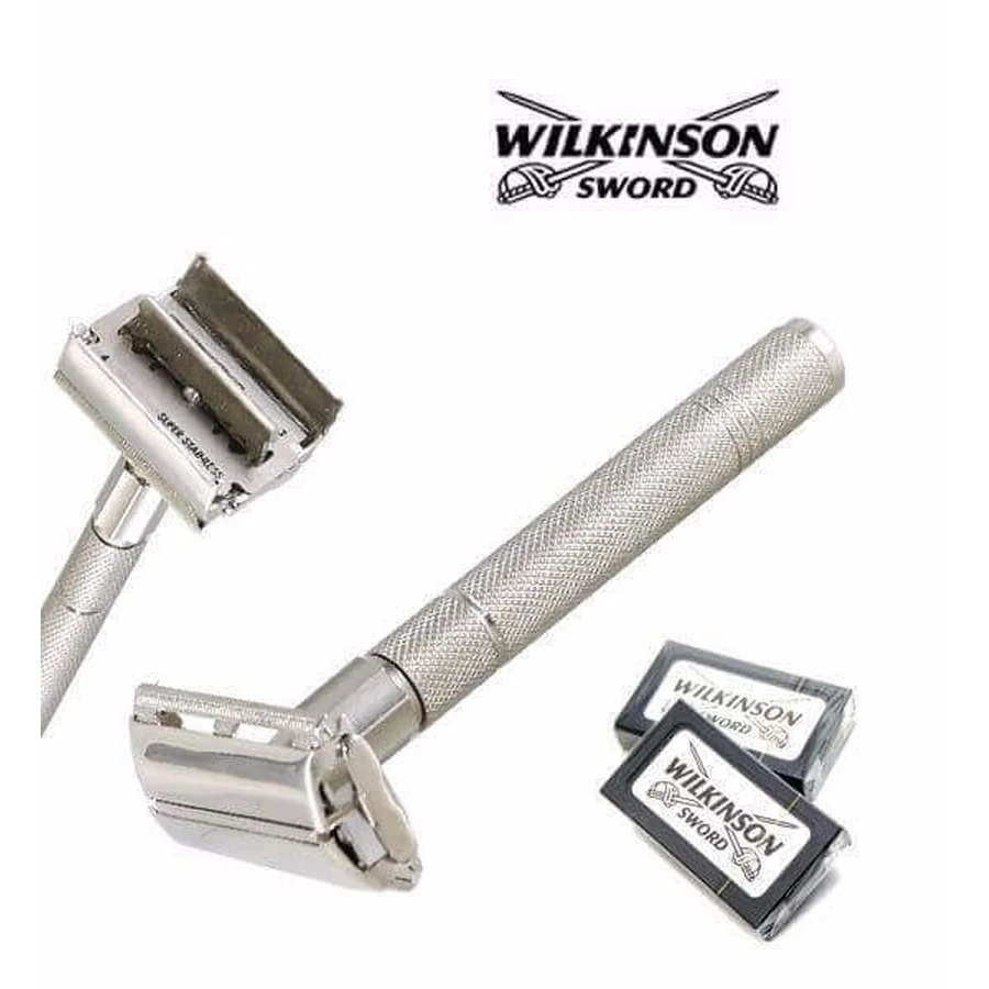 Вінтажна металева бритва для мулів Wilkinson Sword Double Edge: ціни та характеристики