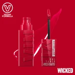 Maybelline New York Superstay Vinyl Ink 50 Wicked Liquid Lipstick, 4,2 мл: цены и характеристики