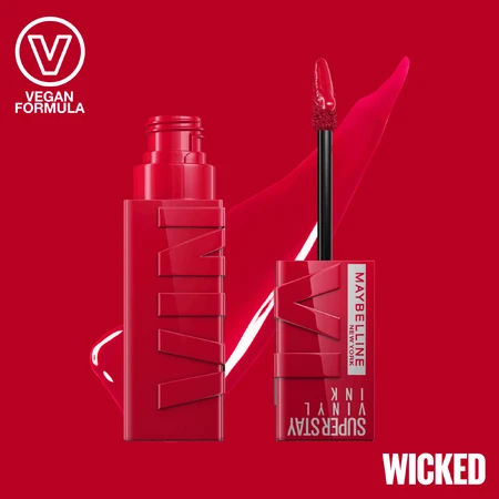 Maybelline New York Superstay Vinyl Ink 50 Wicked Liquid Lipstick, 4,2 мл: цены и характеристики