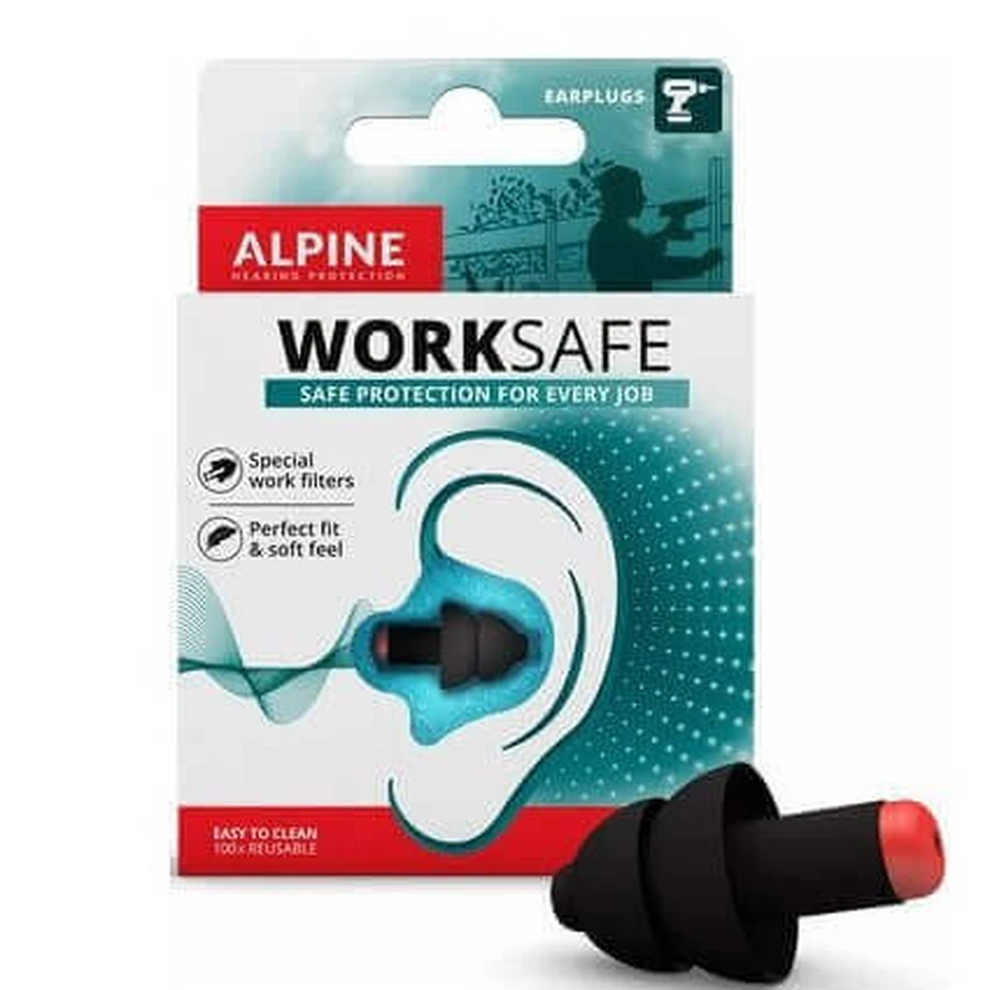 Беруші Alpine Work Safe, 1 пара: ціни та характеристики