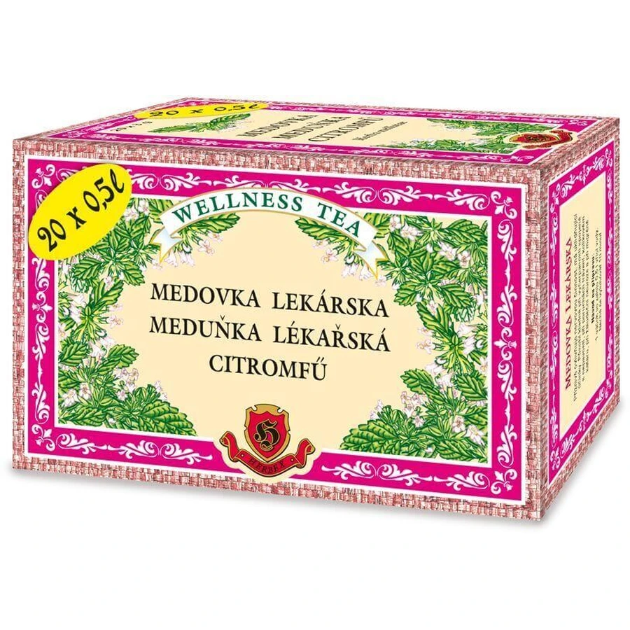 Herbex Трав'яний чай з меліси 20 х 3 г: ціни та характеристики