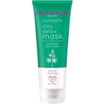 Детоксикуюча глиняна маска Dermacol Cannabis 1×100 мл, маска для обличчя: ціни та характеристики