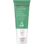 Детоксикуюча глиняна маска Dermacol Cannabis 1×100 мл, маска для обличчя: ціни та характеристики