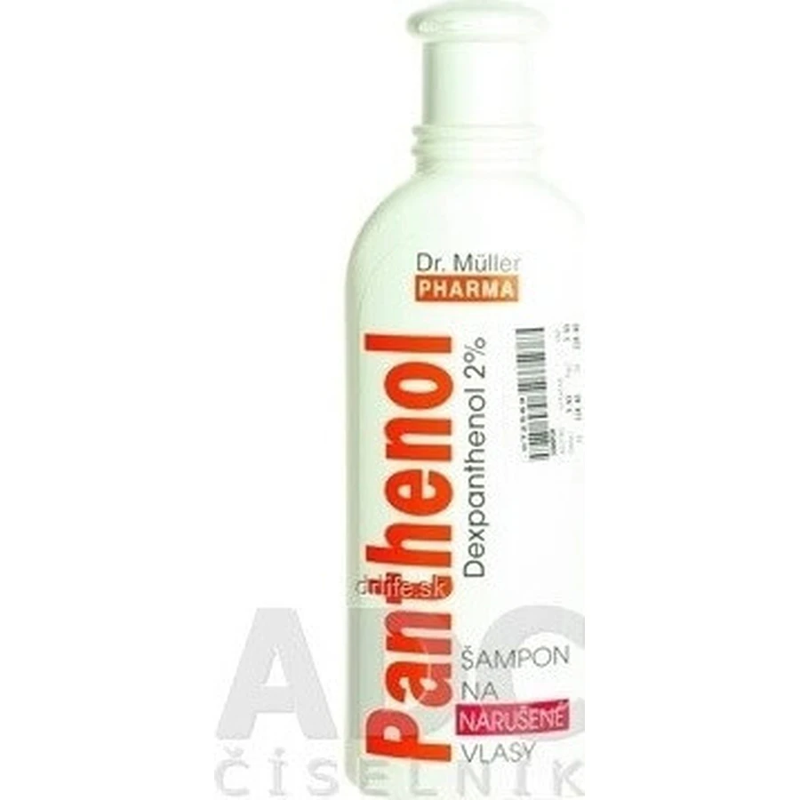 Dr. Müller PANTHENOL SHAMPOO ДЛЯ ПОЛАМАНОГО ВОЛОССЯ 1×250 мл, шампунь: ціни та характеристики