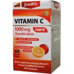 JutaVit Вітамін С 1000 мг FORTE 1×60 шт, жувальні таблетки з вітаміном D3: ціни та характеристики