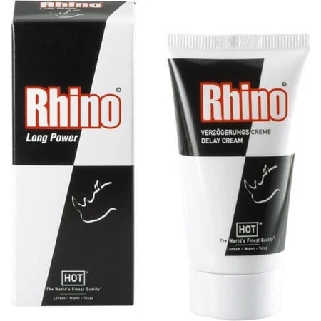 Hot Rhino Long Power Penis Cream 1×30 мл, крем для пеніса: ціни та характеристики