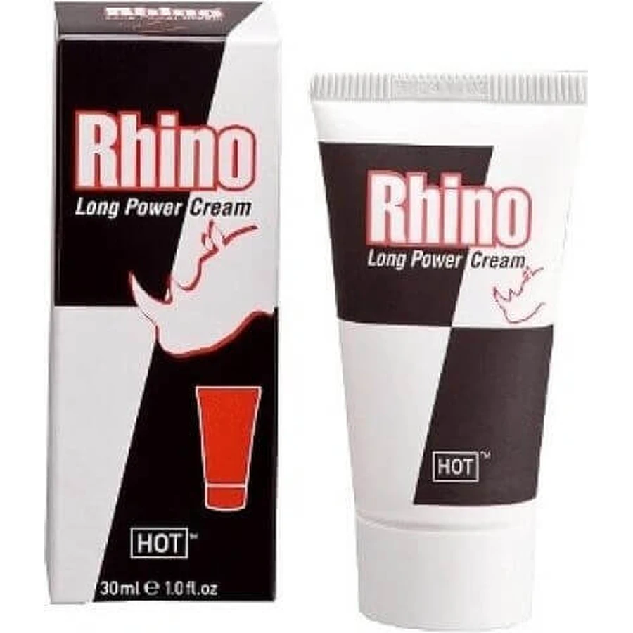 Hot Rhino Long Power Penis Cream 1×30 мл, крем для пеніса: ціни та характеристики
