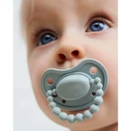 Luu Kids, соска-пустушка, позиціонуюча, силіконова, Заморожена шавлія, 3-6 місяців, 1 шт.: ціни та характеристики