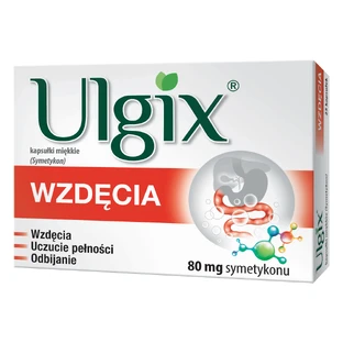 Ulgix Wzdcia 80 мг, 25 капсул