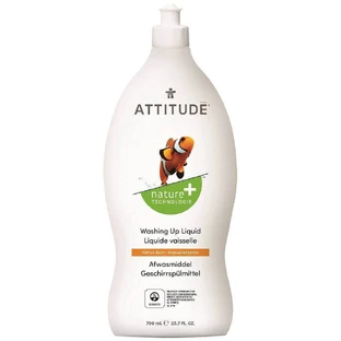 Рідина для миття посуду з ароматом лимонної цедри Attitude 700 мл