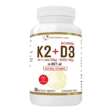 Progress Labs Вітамін K2 MK-7 від natto 200 г + D3 4000 МО 100 г в олії MCT, 60 мікрокапсул