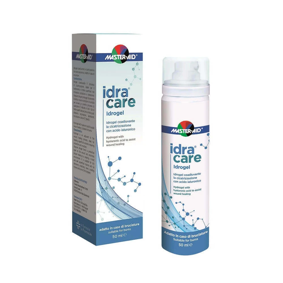 IDRA CARE Idrogel Master-Aid, загоюючий гель з гіалуроновою кислотою, 50 мл, Pietrasanta Pharma: ціни та характеристики