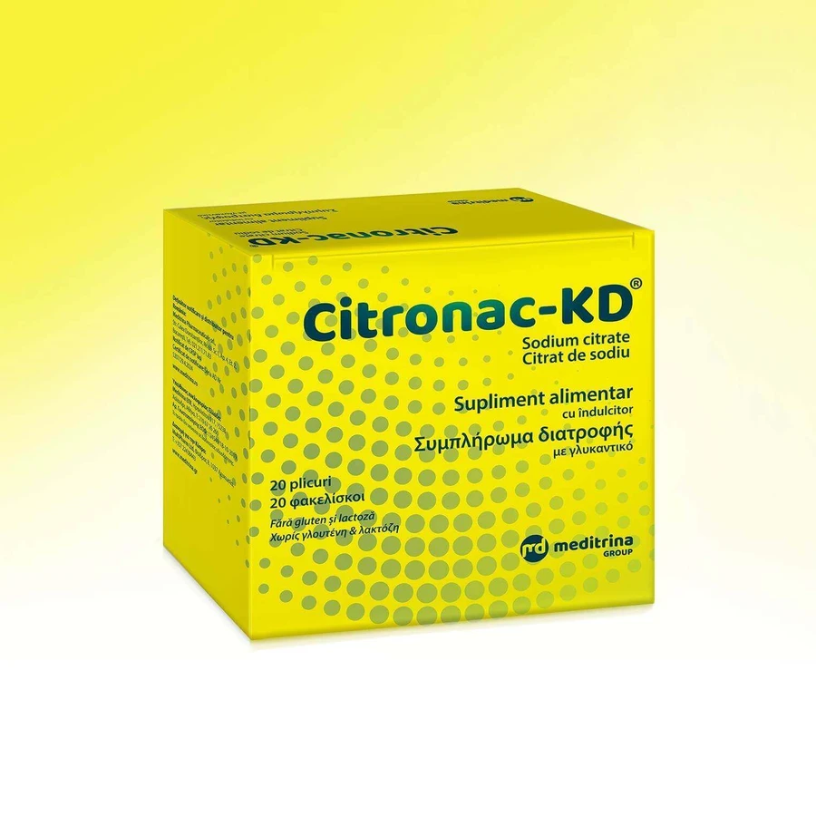 Цитронак-КД, 20 пакетиков, Meditrina Pharmaceuticals: цены и характеристики